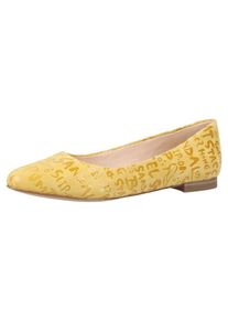 Caprice, Damen Ballerinas, Gelb