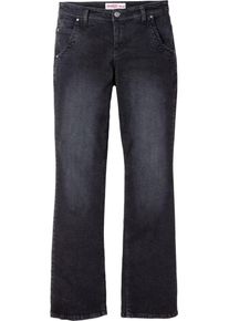 sheego Denim, Damen Denim Stretch-Jeans, Schwarz