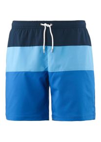 Maui Wowie, Herren Badeshorts, Nachtblau / Himmelblau / Hellblau