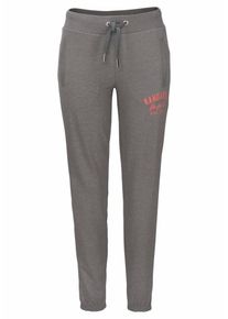 Kangaroos, Damen Relaxhose, Dunkelgrau / Lachs