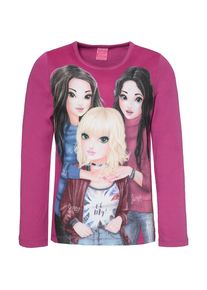Top Model, M&auml;dchen Langarmshirt, Pink