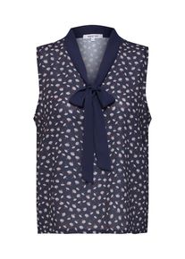 ABOUT YOU, Damen Bluse 'Elfie', Navy / Weiß
