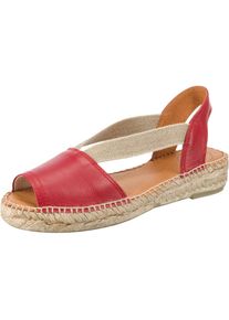 Toni Pons, Damen Sandalen, Beige / Rot