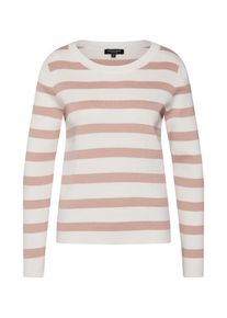 Selected Femme, Damen Pullover, Rosa / Weiß