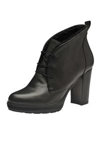 Evita, Damen Stiefelette, Dunkelgrau