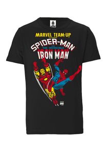 logoshirt, Herren T-Shirt, Gelb / Rot / Schwarz / Weiß