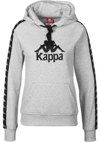 Kappa, Damen Pullover 'Twenny', Graumeliert / Schwarz