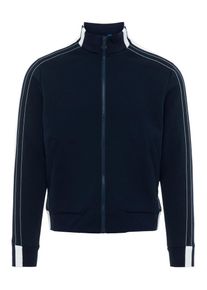 J. Lindeberg J.Lindeberg, Herren Sweatshirt 'Shayna Tech', Navy / Weiß