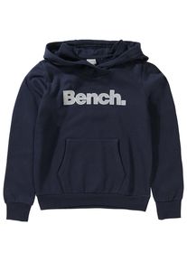 Bench, M&auml;dchen Pullover mit Kapuze f&uuml;r M&auml;dchen, Ultramarinblau / Hellgrau