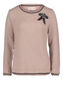 Cartoon, Damen Shirt, Anthrazit / Altrosa