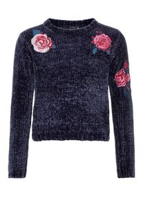 name it, M&auml;dchen Strickpullover, Violettblau