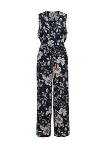 Only, Damen Jumpsuit, Nachtblau / Rosa / Wei&szlig;