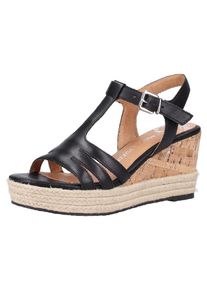 Marco Tozzi, Damen Sandalen, Schwarz