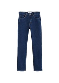 Mango, Damen Jeans 'Anna', Dunkelblau