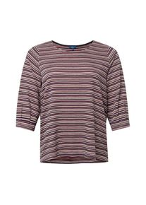 Tom Tailor, Damen T-Shirt, Rot / Schwarz / Weiß