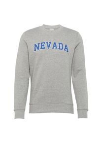 Jack & Jones JACK & JONES, Herren Sweatshirt 'JORNEVADA SWEAT CREW NECK', Blau / Hellgrau