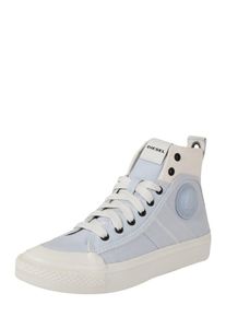 Diesel, Damen Sneaker 'S-Astico Mid Lace W', Hellblau / Wei&szlig;
