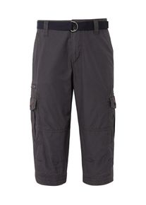 Tom Tailor, Herren Shorts, Dunkelgrau