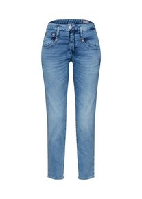 Herrlicher, Damen Jeans 'Shyra Cropped Denim Stretch', Blue Denim