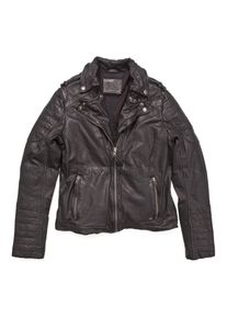 Mustang, Damen Lederjacke, Schwarz
