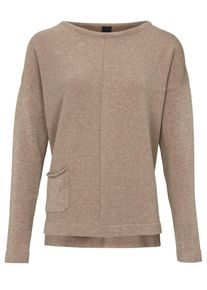 Heine, Damen Pullover, Taupe