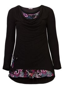 Joe Browns, Damen Longshirt, Mischfarben / Schwarz