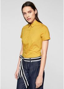 s.Oliver BLACK LABEL, Damen Stretchbluse, Gelb
