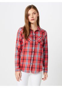 Tom Tailor Denim, Damen Hemd, Rot