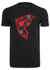 Mister Tee, Herren T-Shirt 'Buffalo', Rot / Schwarz