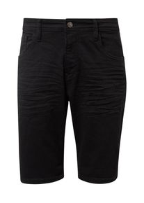 Tom Tailor Denim, Herren Shorts, Schwarz