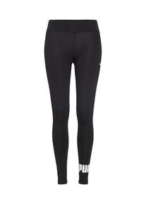 Puma, Damen Leggings 'Ess No.1', Schwarz / Weiß