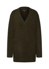 Banana Republic, Damen Pullover 'FLUFFY VEE TUNIC', Oliv