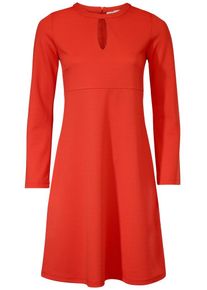 Heine, Damen Jerseykleid mit Langarm, Rot