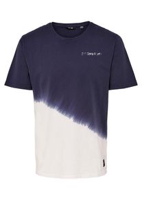 Only & Sons Only & Sons, Herren T-Shirt, Navy / Wei&szlig;