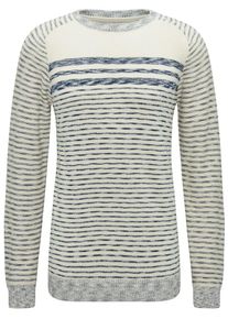 PETROL INDUSTRIES, Herren Pullover, Navy / Wei&szlig;