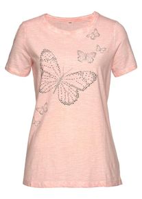 Cheer, Damen T-Shirt, Ros&eacute;