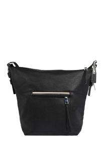 Esprit, Damen Schultertasche 'Mara', Schwarz