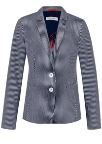 Gerry Weber, Damen Blazer, Nachtblau / Weiß