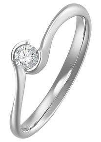 Christ, Damen ring, Silber / Wei&szlig;