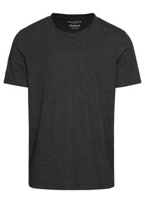 Selected Homme, Herren T-Shirt, Anthrazit