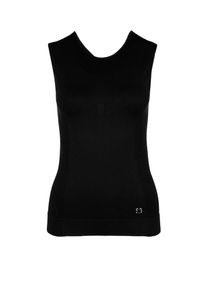 S.Oliver Active, Damen Seamless Funktions-Tanktop, Schwarz