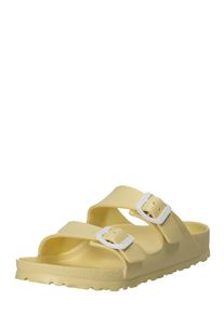 Birkenstock, Herren Pantolette 'Arizona', Pastellgelb