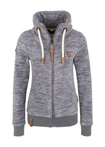 Naketano, Damen Fleecejacke, Dunkelgrau