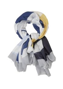 s.Oliver RED LABEL, Damen Tuch, Opal / Goldgelb / Violettblau / Schwarz / Weiß