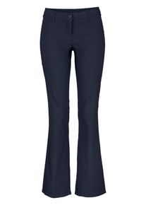 AJC, Damen Stretch-Hose mit Schlag, Dunkelblau