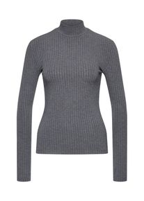 EDITED, Damen Langarmshirt 'Manon', Anthrazit