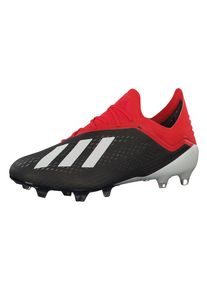 adidas Performance, Herren Fu&szlig;ballschuhe 'X 18.1 FG', Rot / Schwarz