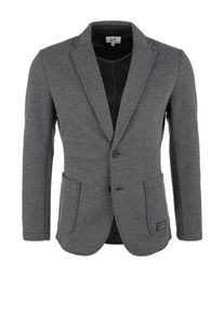 Q/S Designed By, Herren Blazer, Dunkelgrau