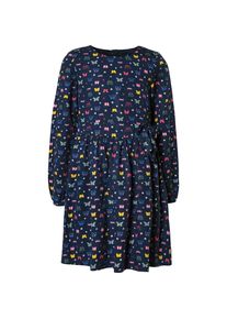 Tom Tailor, Mädchen Kleid, Dunkelblau / Mischfarben