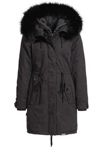 Khujo, Damen Mantel 'ADELISA', Dunkelgrau